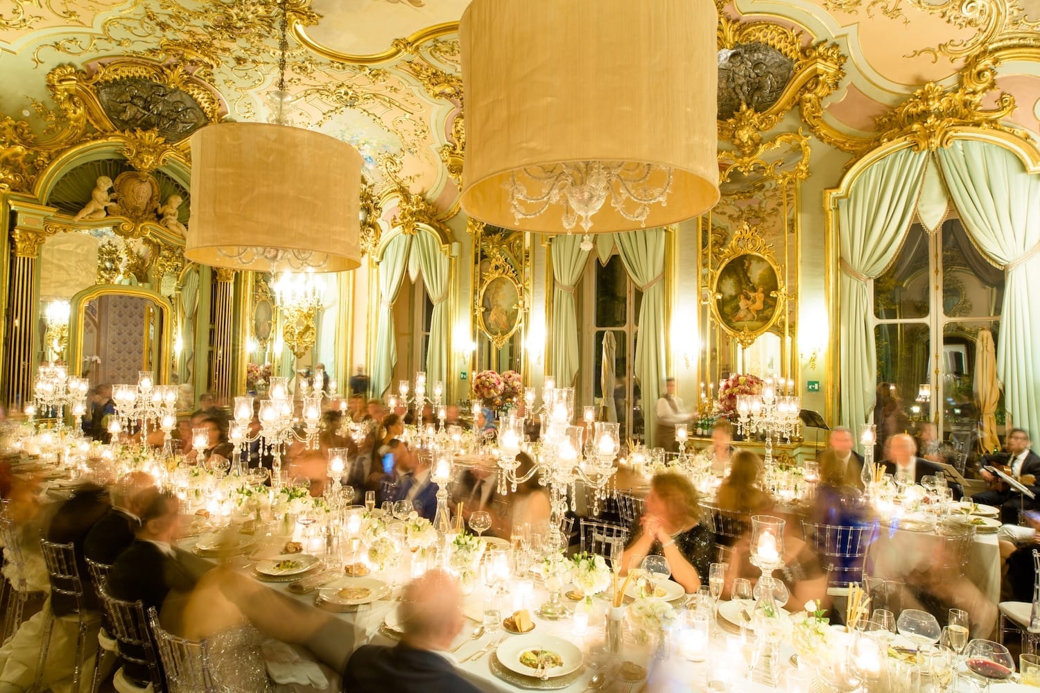 cena di matrimonio di lusso