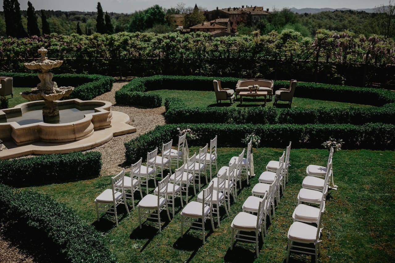 cerimonia di giardino