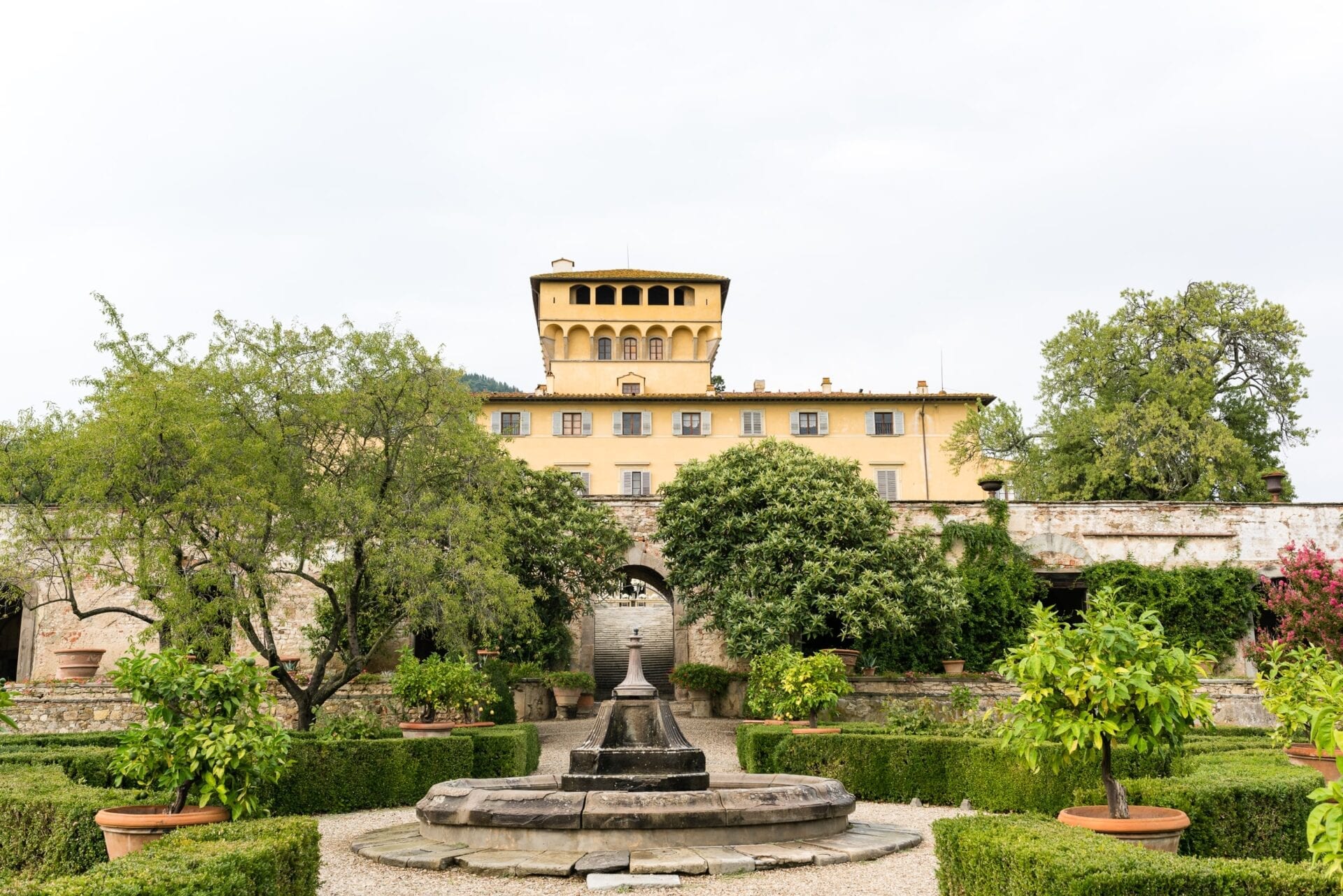 giardino di villa di maiano