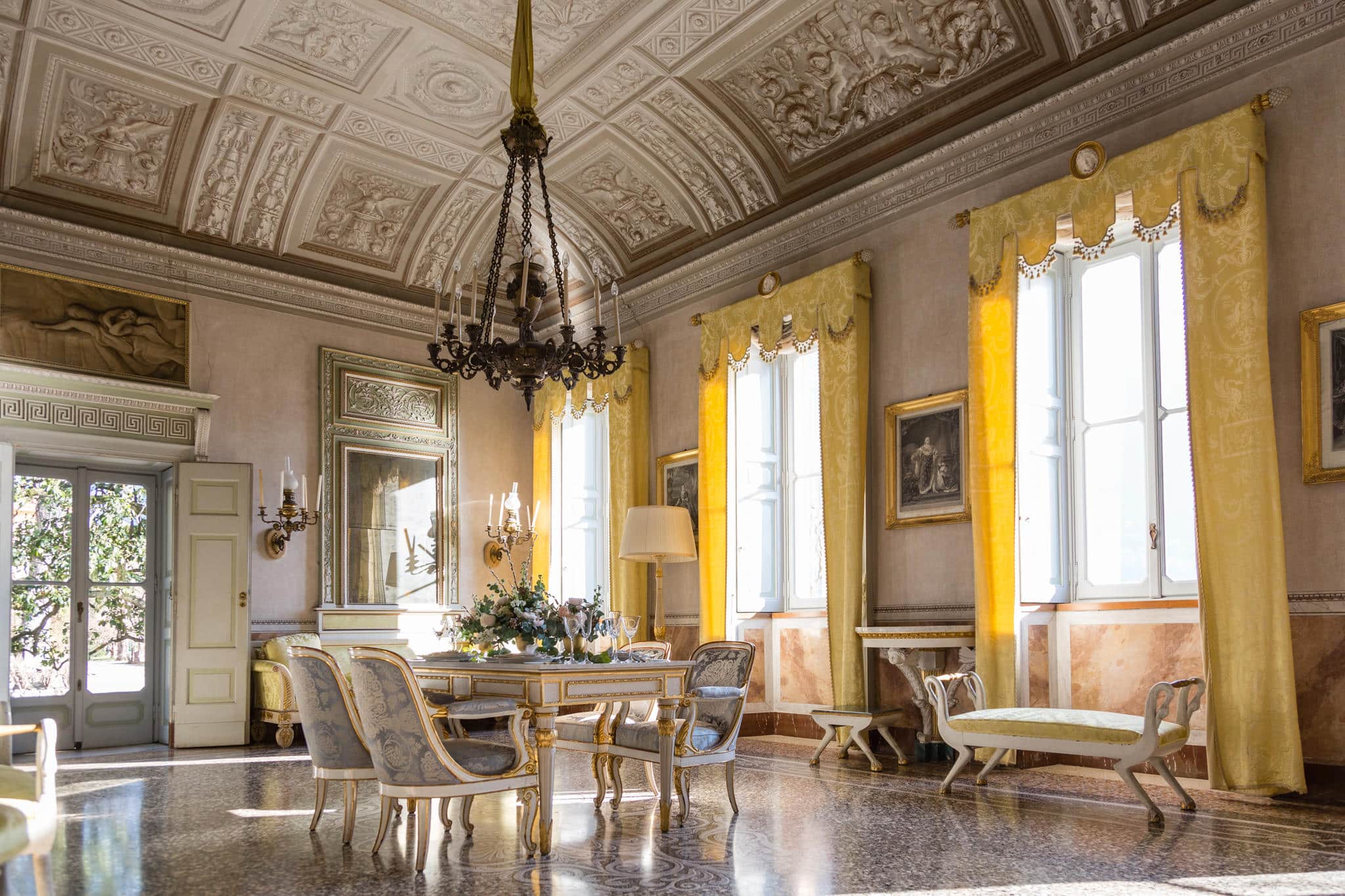 villa pizzo interni