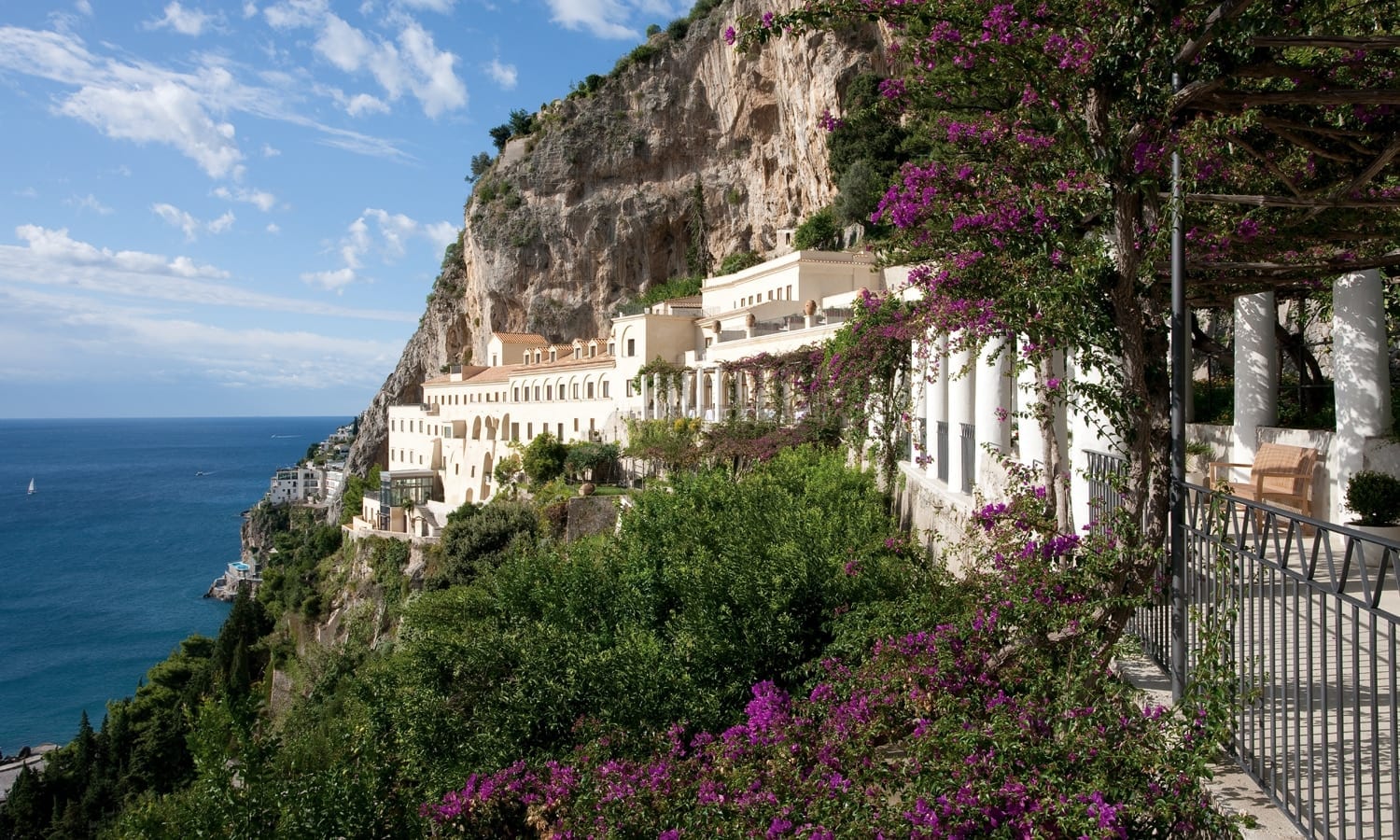 convento di amalfi vista panoramica