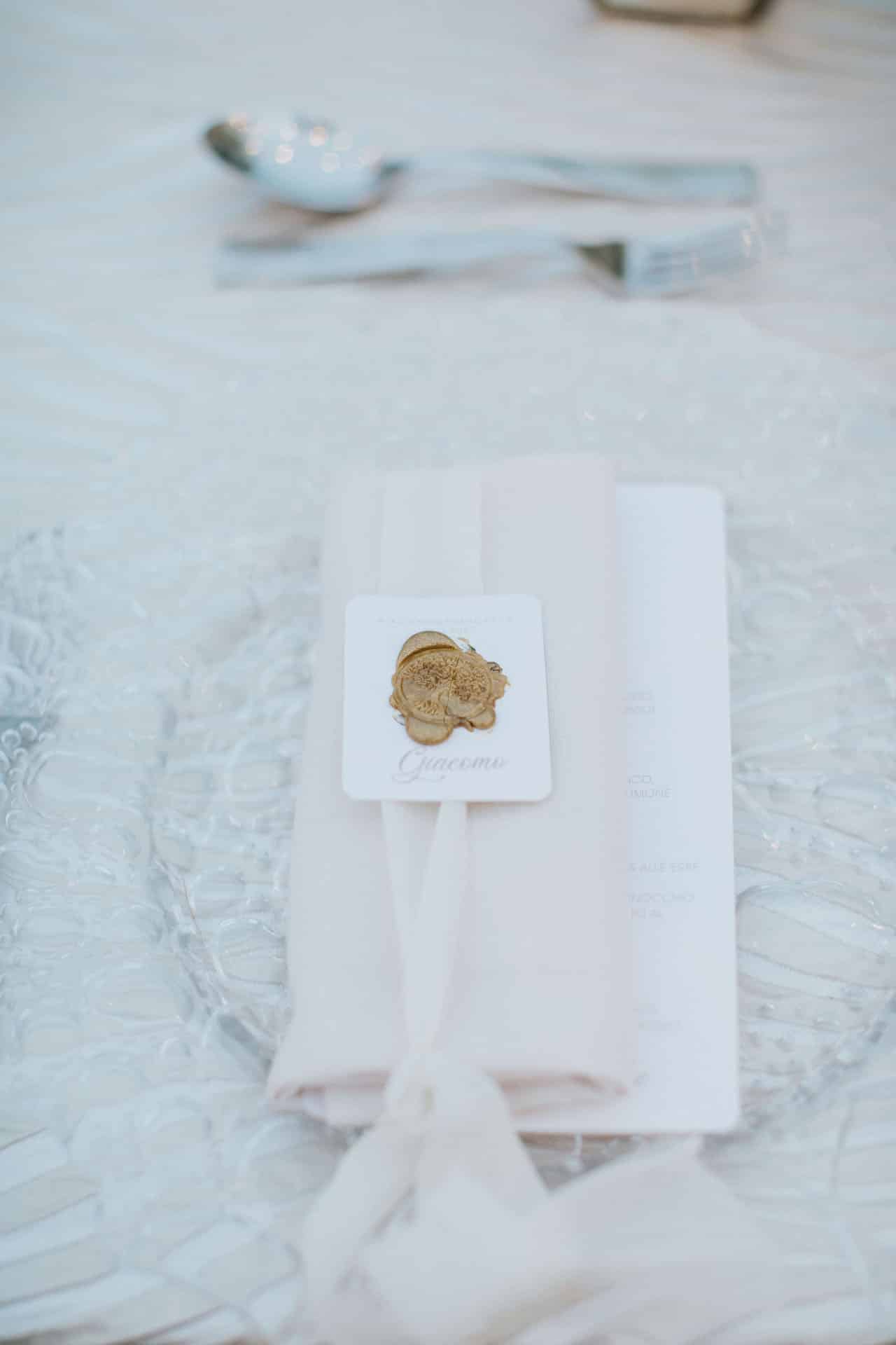 Mise en place di matrimonio alle Bahamas