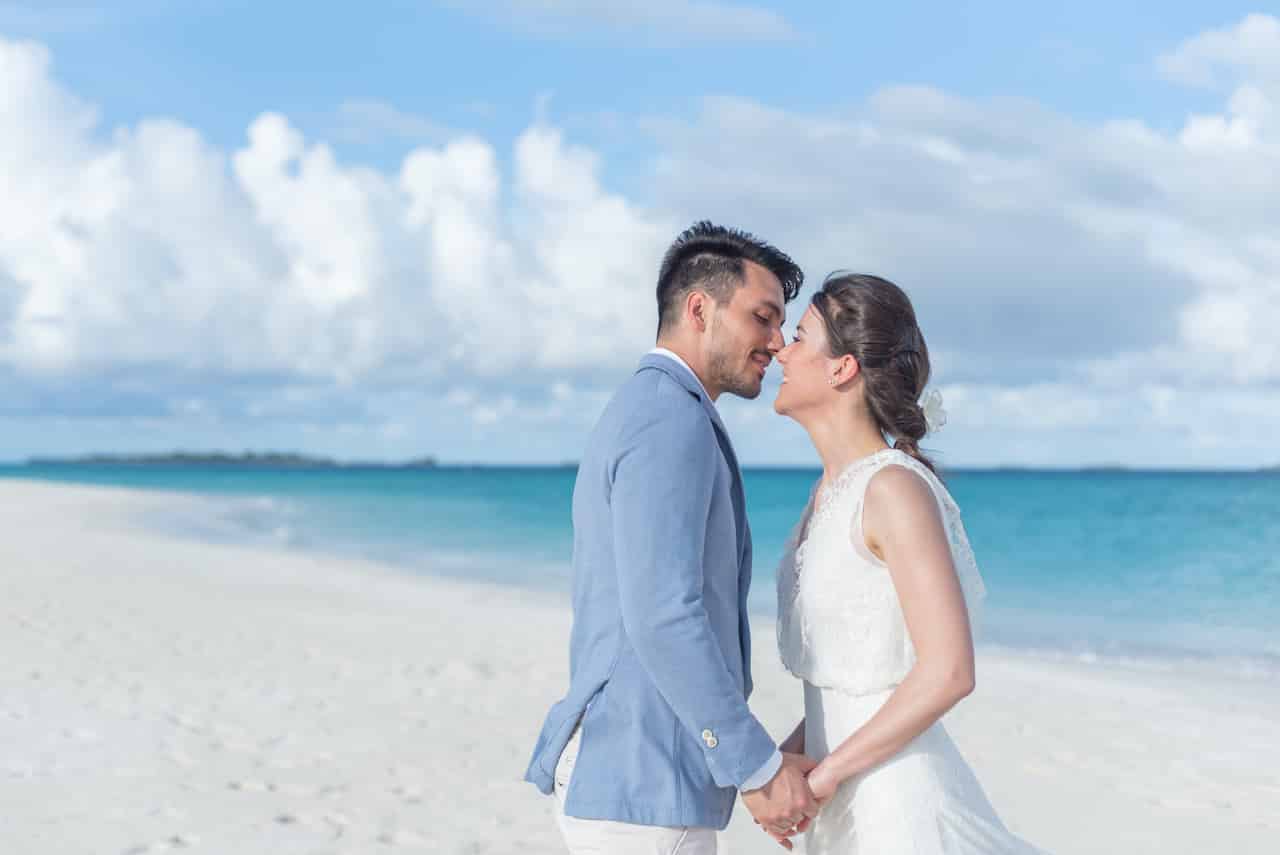 Matrimonio in spiaggia alle Maldive