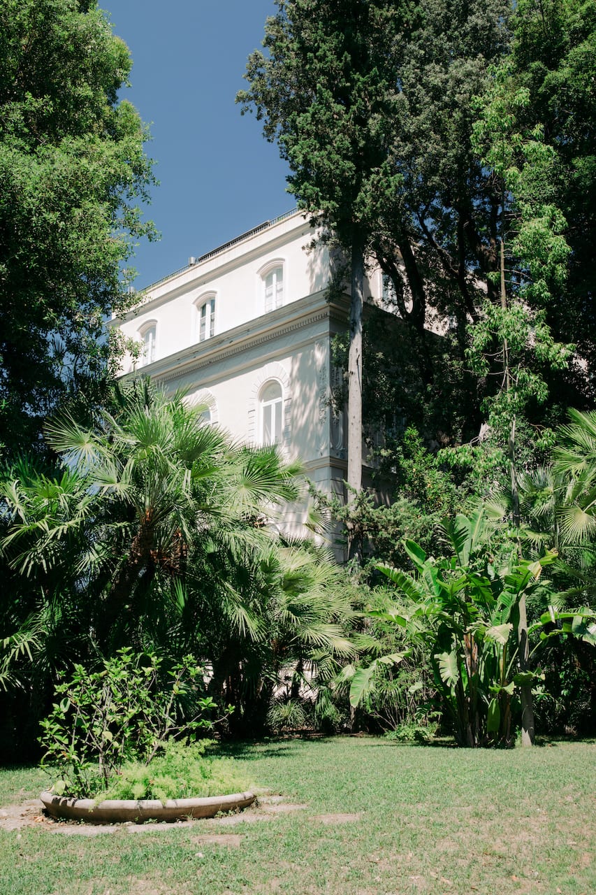 Scorcio di Villa Astor in Costiera Amalfitana