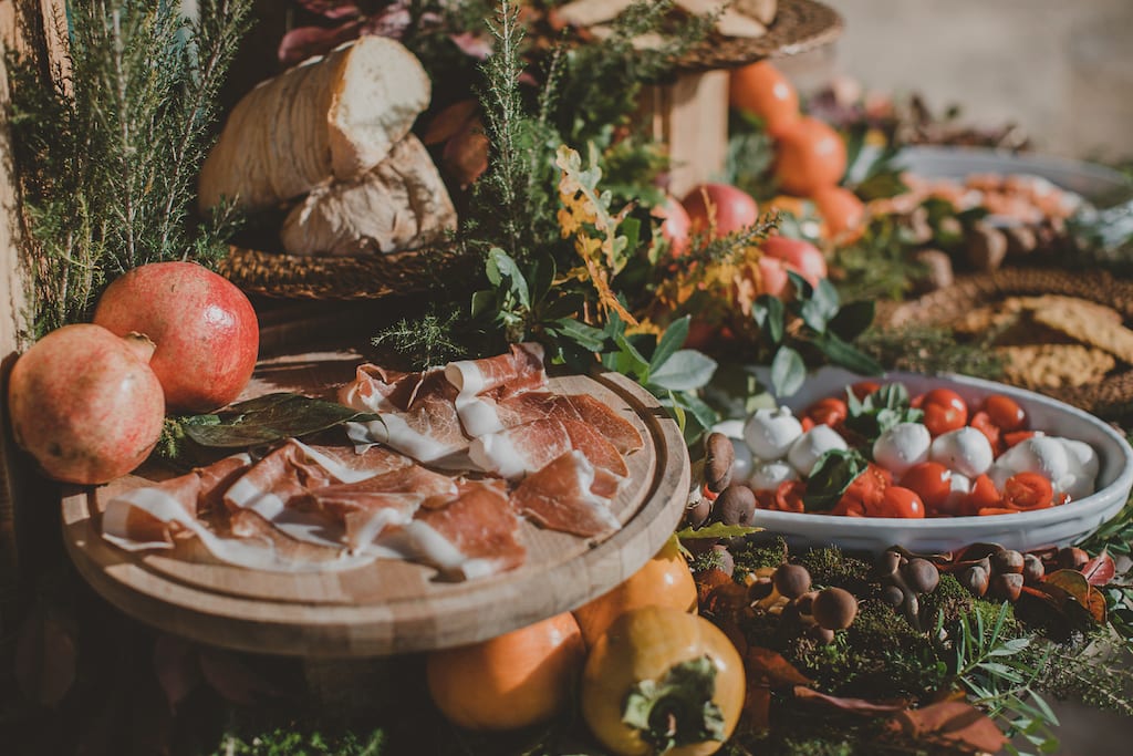 catering per matrimonio intimo in Toscana a Podere Calvaiola