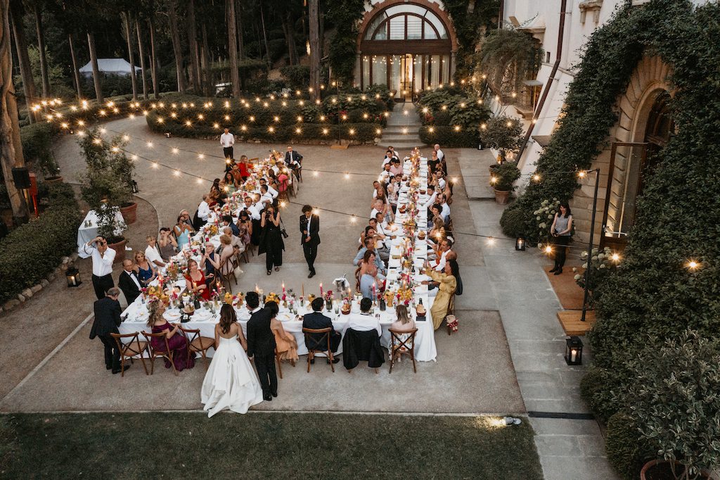 Ricevimento di matrimonio nella campagna toscana
