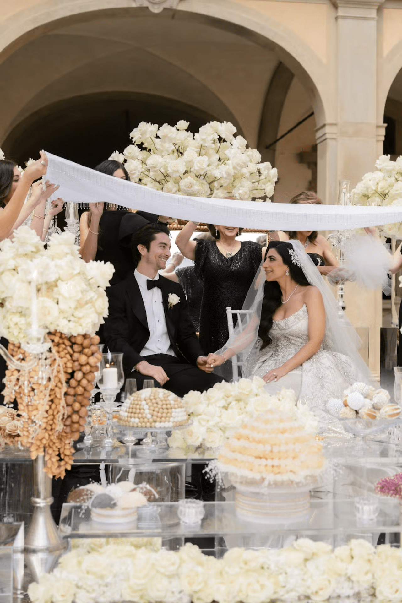Matrimonio con rito persiano a Firenze per Yasmin e Michael