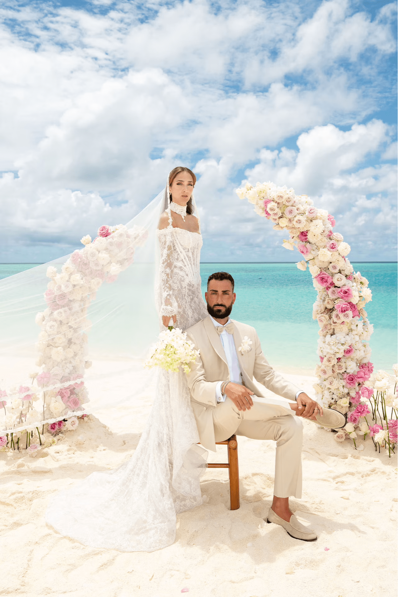 Unforgettable Maldives Destination Wedding for a lovely couple from Italy